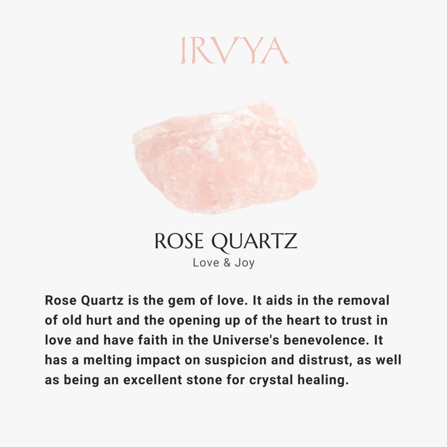 Rose Quartz Natural Stone Bracelet for Love, Compassion, and Emotional Healing