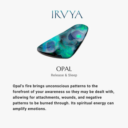 Opal Natural Stone Bracelet for Inspiration, Emotional Balance, and Creativity