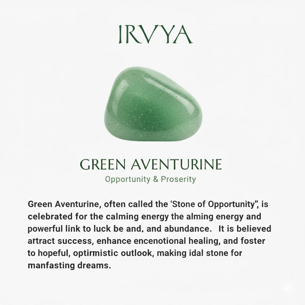 Green Aventurine Natural Stone Bracelet for Luck, Prosperity, and Emotional Healing